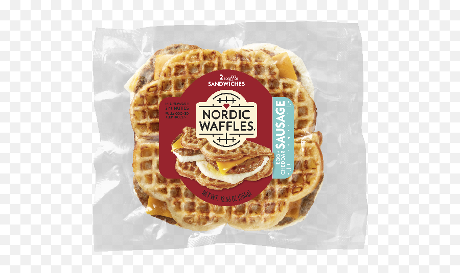 Business Beat Nordic Waffles Found In Minot Grocery Stores - Belgian Waffle Emoji,Waffle Transparent