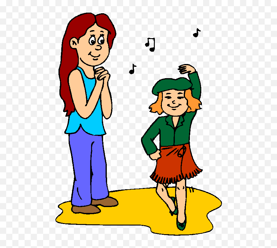 Clipart Children Singing - You Are Dancing Clipart Emoji,Singing Clipart