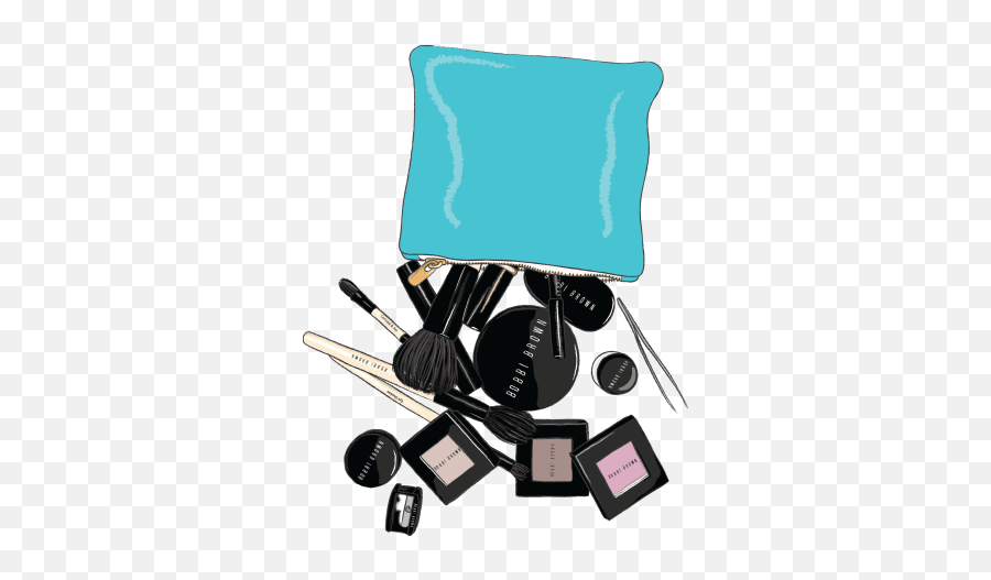 Lipstick Clipart Makeup Kit Lipstick Makeup Kit Transparent - Transparent Makeup Cartoon Png Emoji,Makeup Clipart