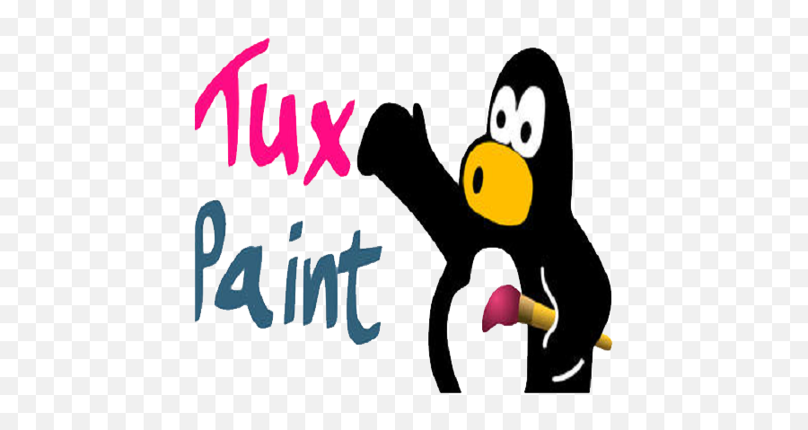 Tux Paint - Whizjuniors Logo Of Tux Paint Emoji,Ms Paint Logo