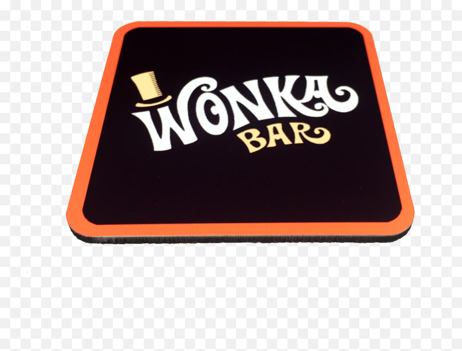 Willy Wonka Drink Coaster Emoji,Willie Wonka Logo