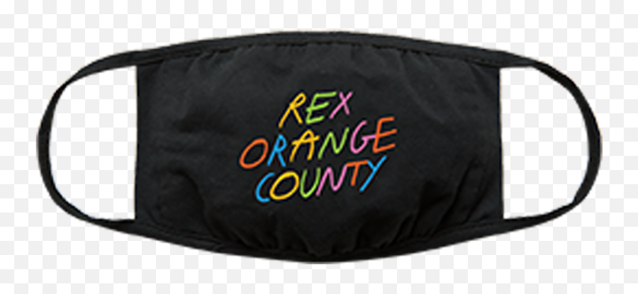 Rex Orange County Logo Face Mask - Unisex Emoji,Orange Logo