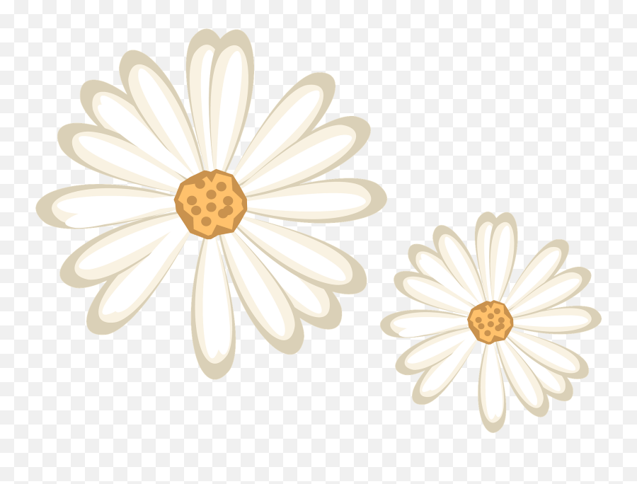 Daisies Clipart Free Download Transparent Png Creazilla Emoji,Black And White Daisy Clipart
