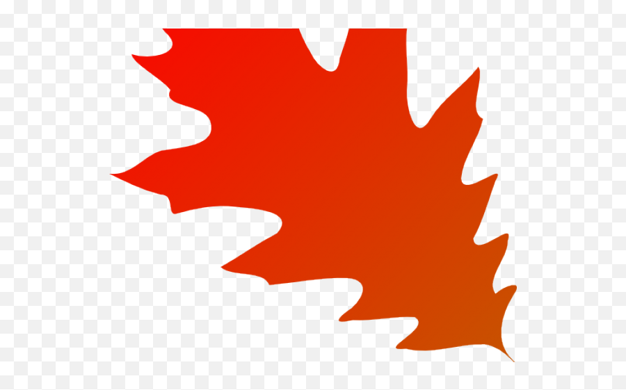 Autumn Leaves Clipart Transparent Background - Red Oak Leaf Red Leaf Clipart Transparent Background Emoji,Leaf Clipart