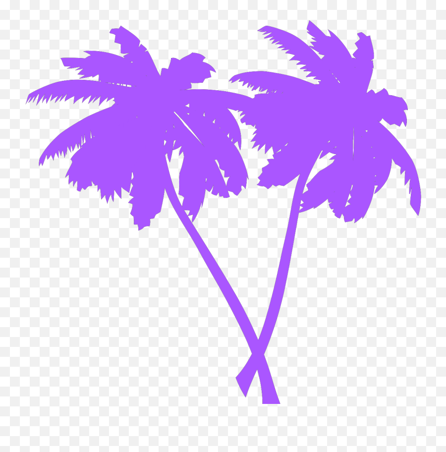 Vector Palm Trees Svg Vector Vector Palm Trees Clip Art Emoji,Palm Trees Clipart Black And White