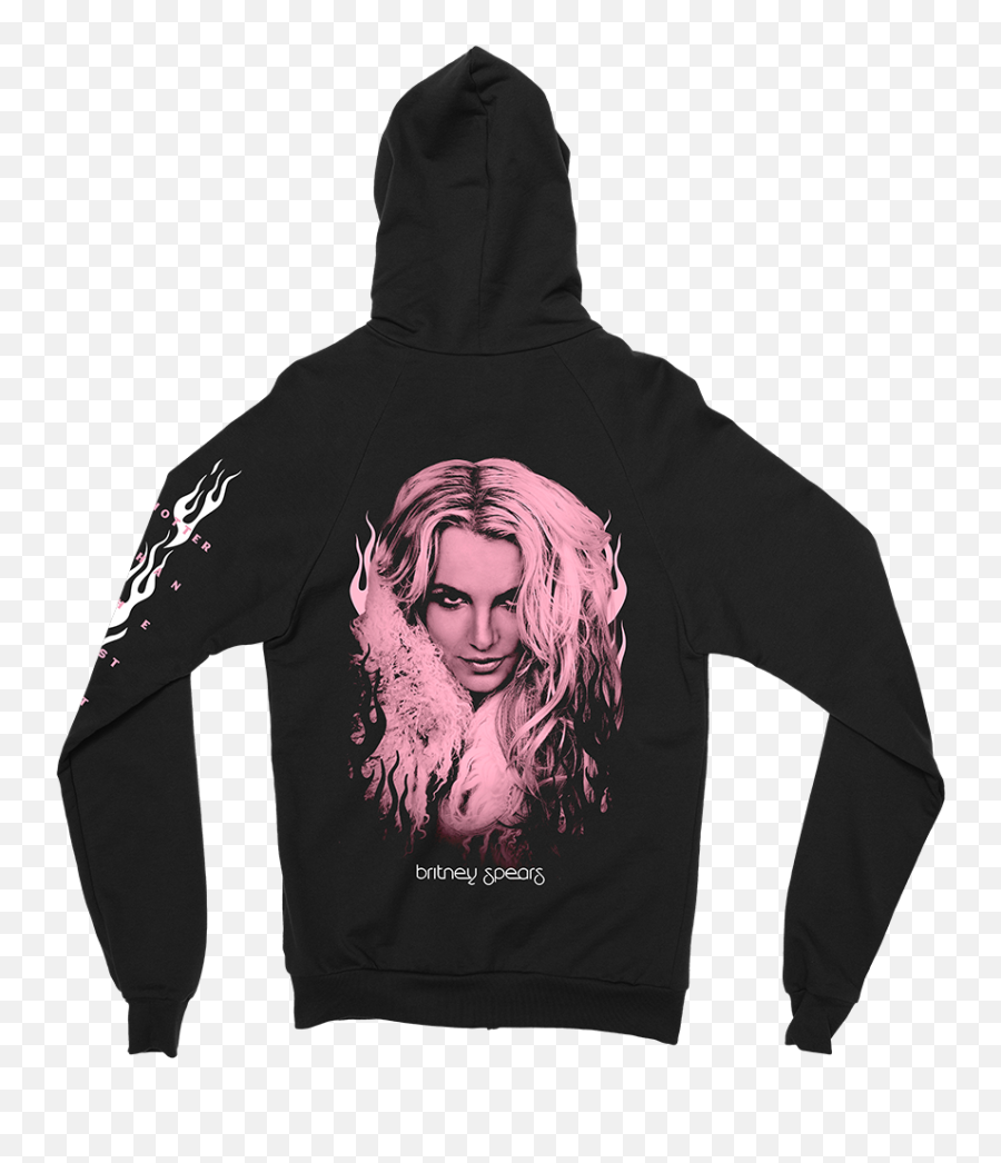 Femme Fatale Zip Hoodie U2013 Britney Spears Official Store Emoji,Britney Spears Png