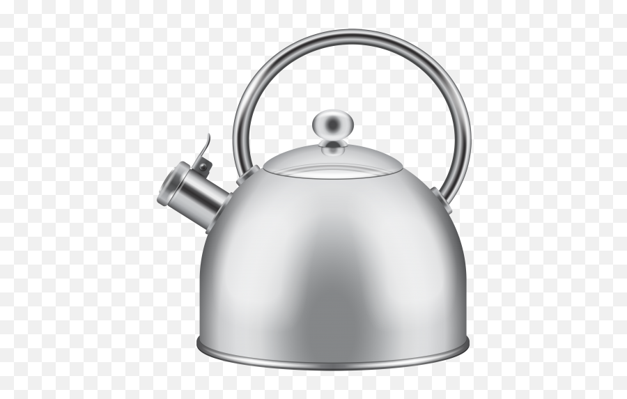 Silver Kettle Png Clipart - Best Web Clipart Kettle Clip Emoji,Silverware Clipart