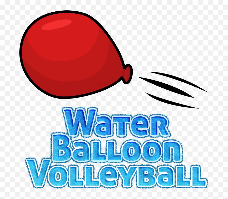 Water Balloon Volleyball Clipart Full Size Png Download Emoji,Volley Ball Clipart