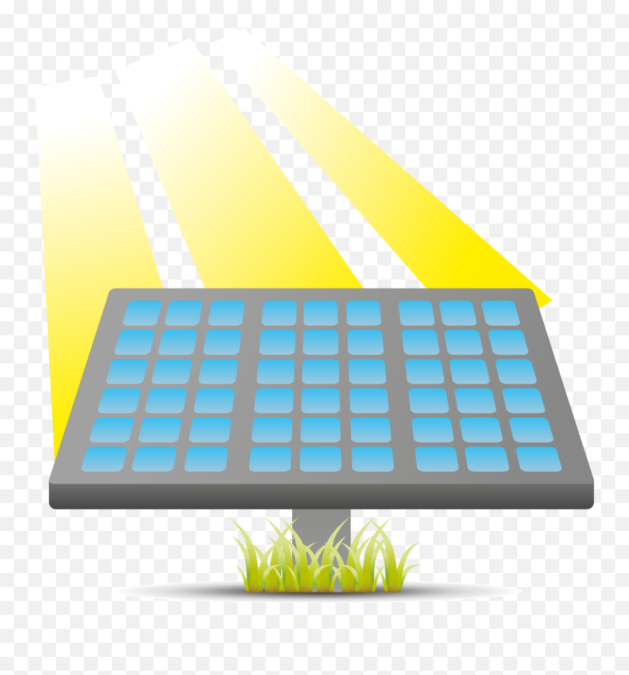 Solar Panel Clipart Transparent - Solar Panel Clipart Transparent Emoji,Transparent Solar Panels