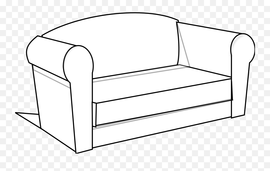 Bed Clipart Black And White - 40 Cliparts Living Room Chair Clipart Transparent Emoji,Bed Clipart