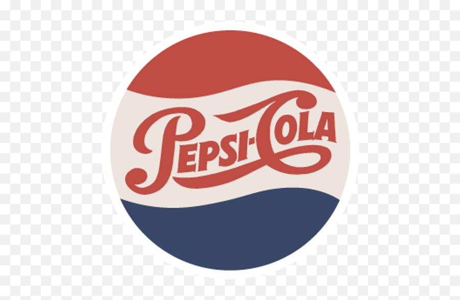 Pepsi Cola Vintage Logo Sticker - Pepsi Vintage Logo Png Emoji,Vintage Logo