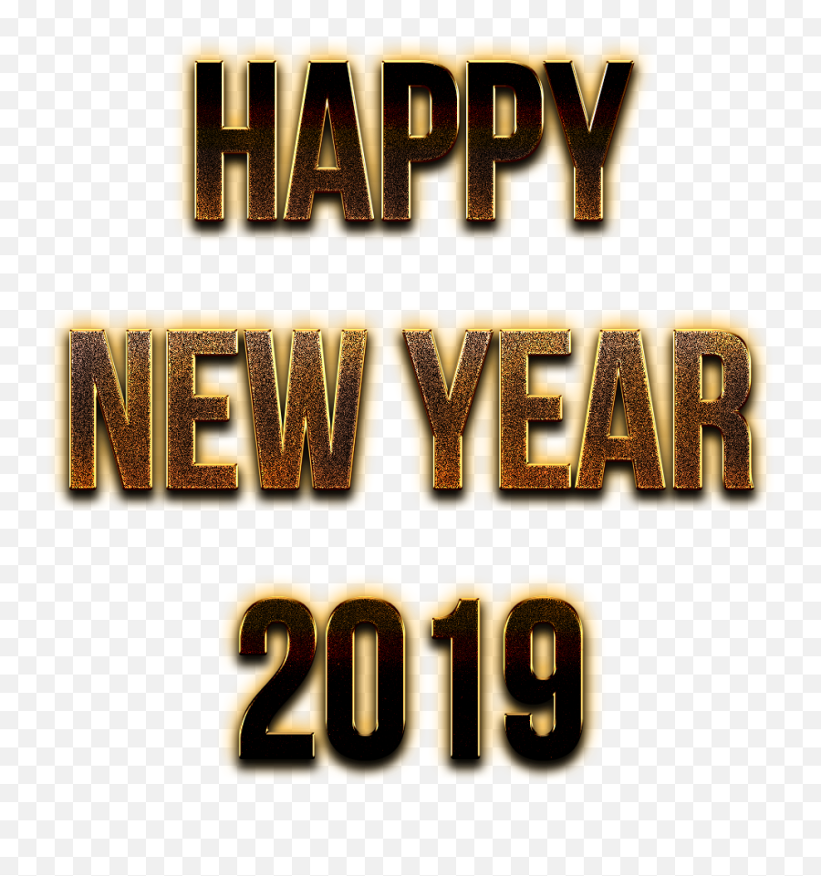 Happy New Year Png 2019 Free Png - 2019 Transparent Happy New Year 2019 Emoji,Happy New Year Png