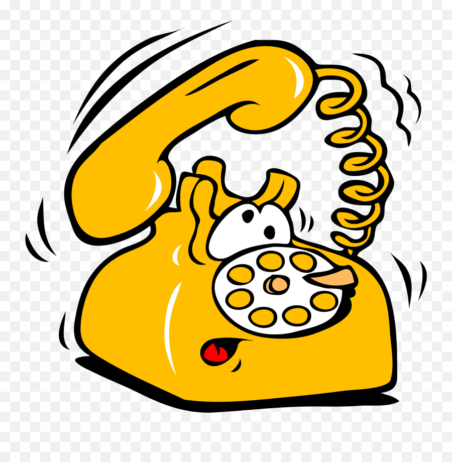 El Teléfono - Cartoon Telephone Logo Transparent Cartoon Clipart Telefono Emoji,Telephone Logo