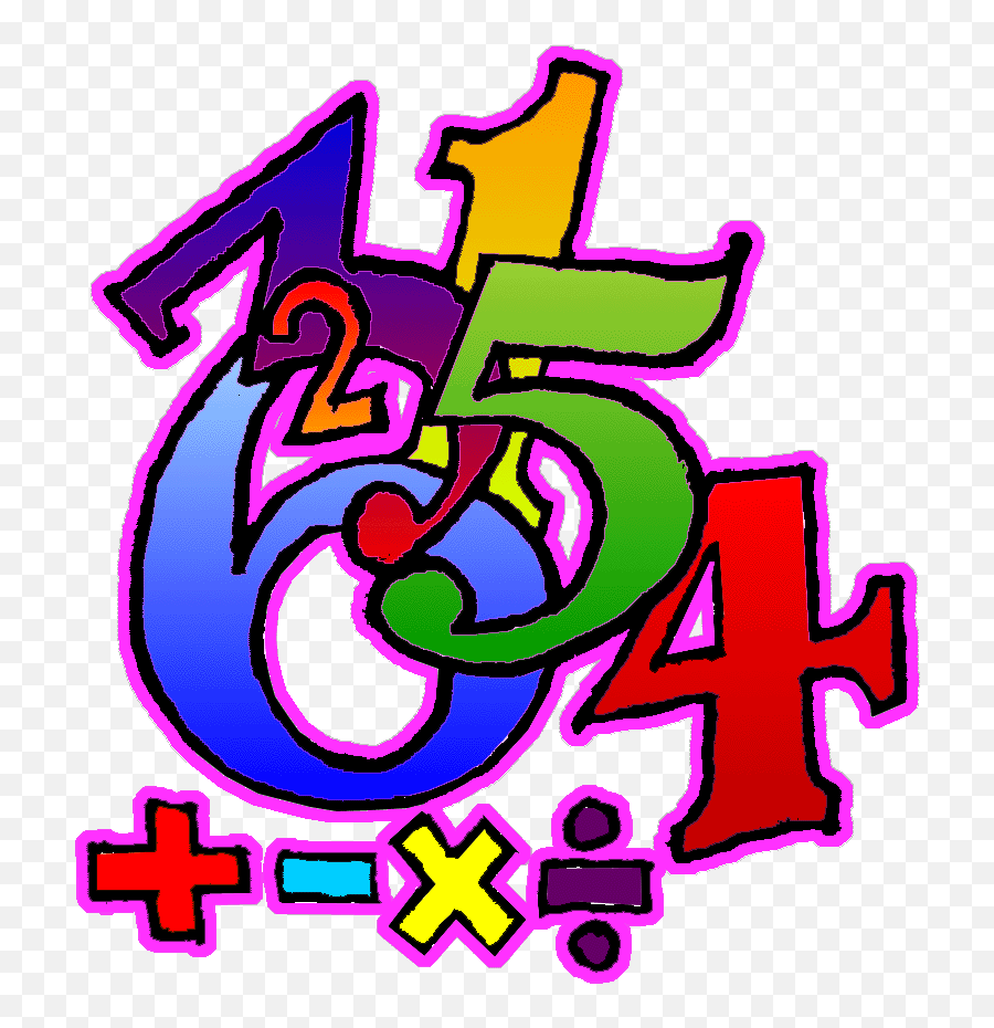 Math For Teachers Clipart 2 - Maths Number Clipart Emoji,Math Clipart
