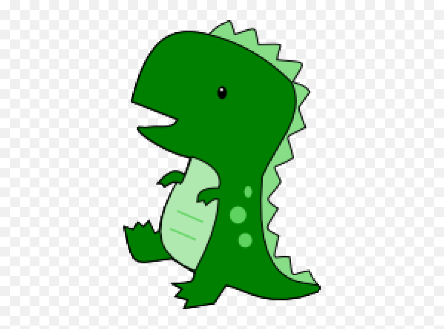 Cute Clipart T Rex Picture - Cute T Rex Png Emoji,Cute Clipart