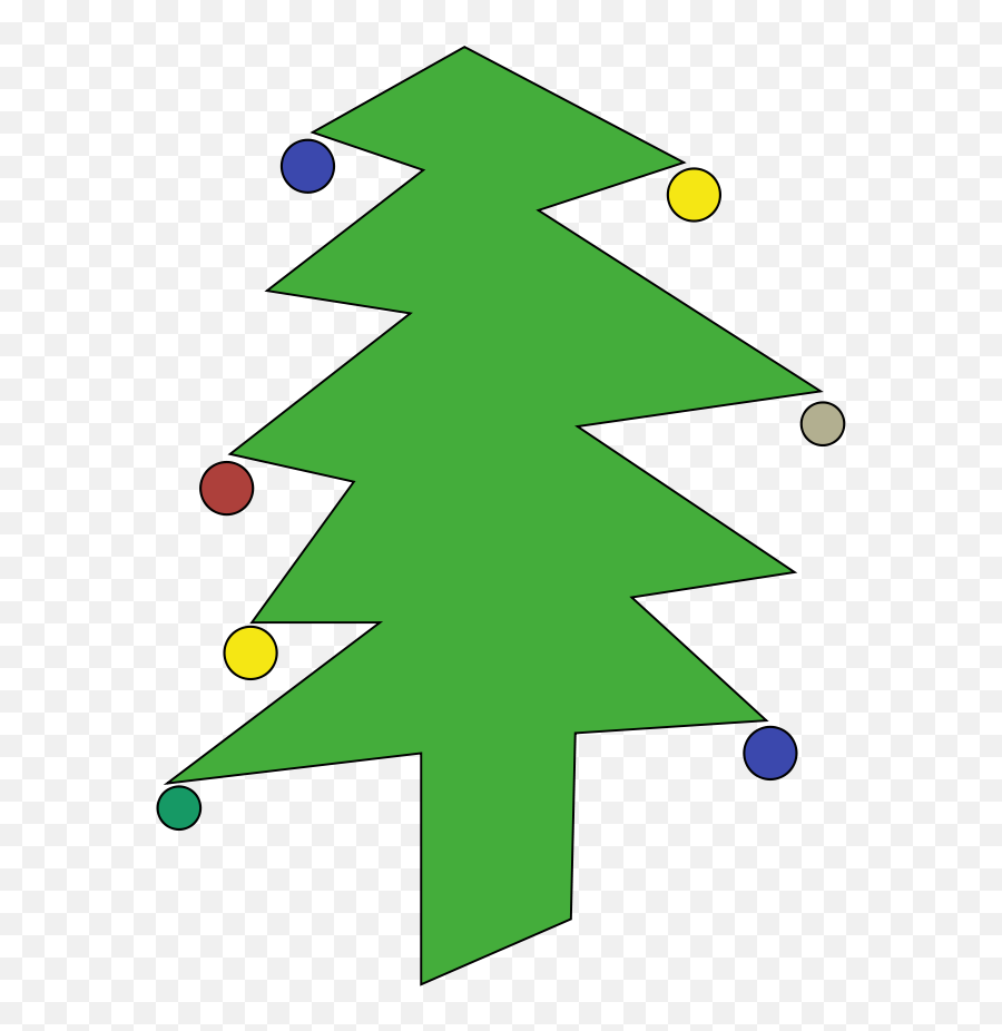 Sweet Christmas Tree Clipart Vector - Christmas Tree Animated Nbg Emoji,Christmas Tree Clipart
