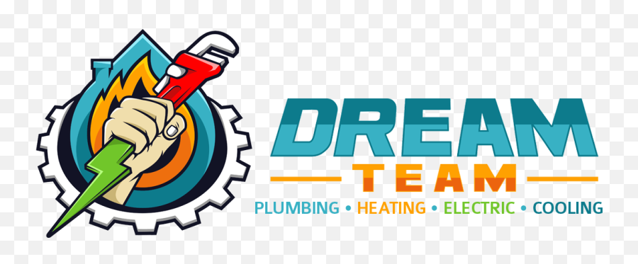 Plumbing Electric Heating Ac - Language Emoji,Dream Team Logo