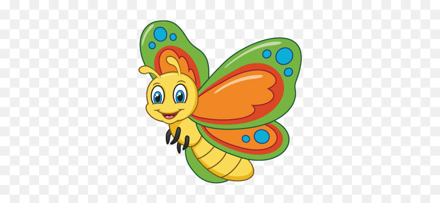 Download Free Png Hungry Caterpillar Butterfly Clipart 47329 - Clipart Butterfly For Kids Emoji,Caterpillar Clipart