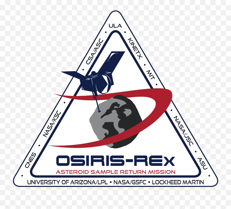 Orbiterch Space News Nasau0027s Osiris - Rex Spacecraft Collects Osiris Rex Mission Patch Emoji,Lockheed Martin Logo
