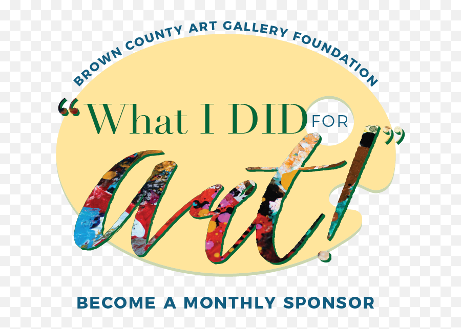 Welcome To The Brown County Art Gallery - Language Emoji,Art Logo