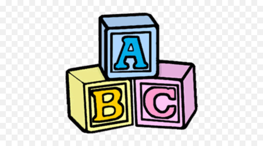 Abc Clipart Building Blocks Picture 212305 Abc Clipart - Transparent Building Blocks Clipart Emoji,Blocks Clipart