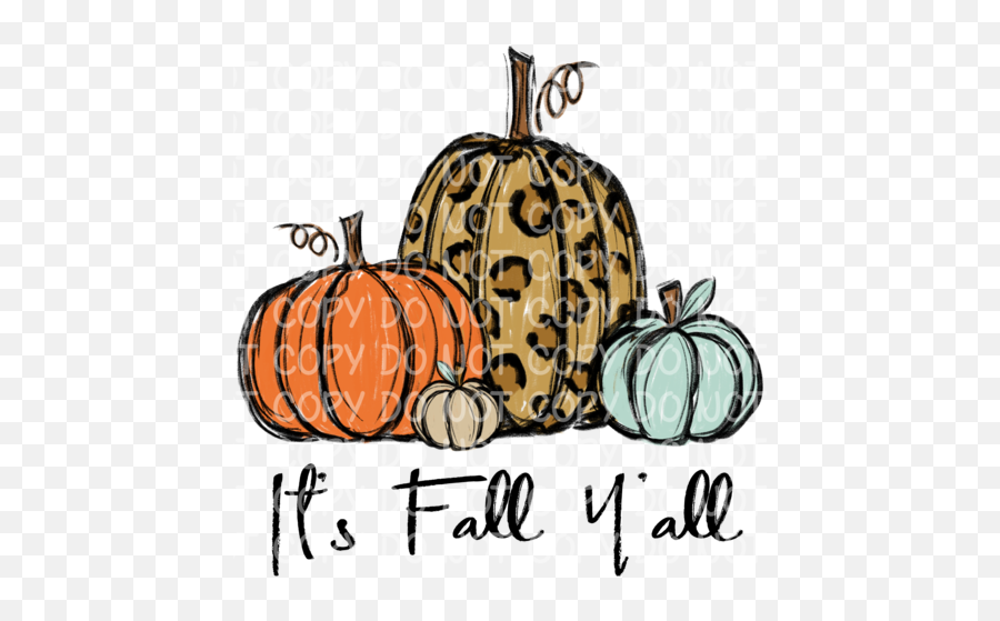 Fall Yu0027all Pumpkins Sublimation Emoji,Watercolor Pumpkin Clipart