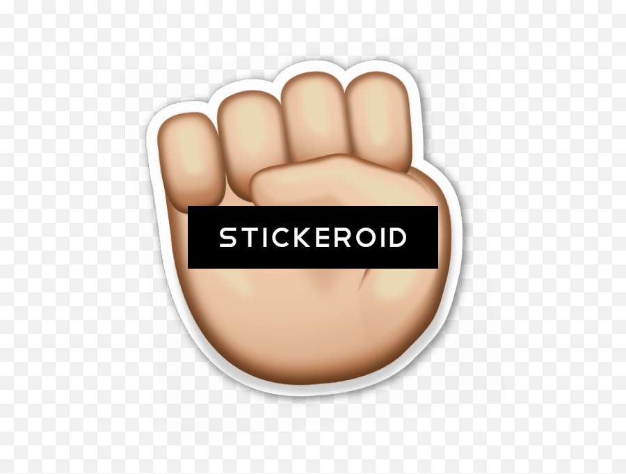 Download Hand Emoji - Emoji Full Size Png Image Pngkit,Fist Emoji Transparent