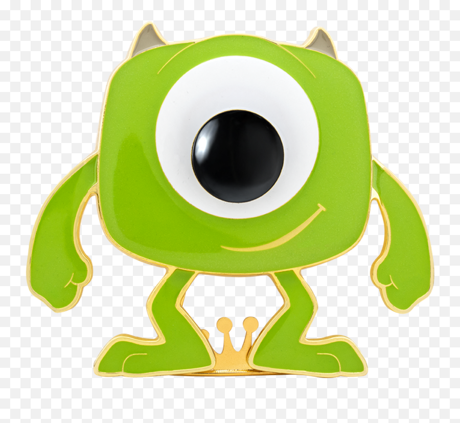 Funko Pop Pins Pixar Monsters Inc Mike Wazowski Gamestop Emoji,Monster Inc Png
