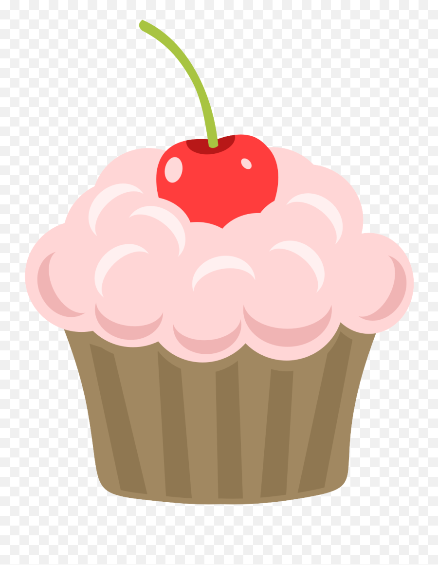 Muffin Clipart Whimsical Cupcake Muffin Whimsical Cupcake - Cupcake Minus Emoji,Cupcake Clipart