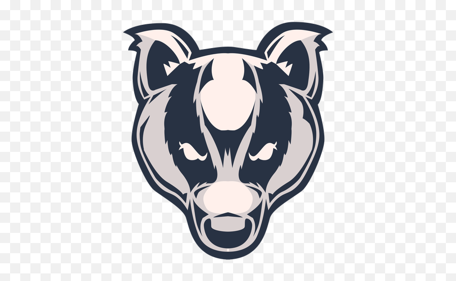 Badger Head Logo - Texugo Símbolo Png Transparente Emoji,Badger Logo
