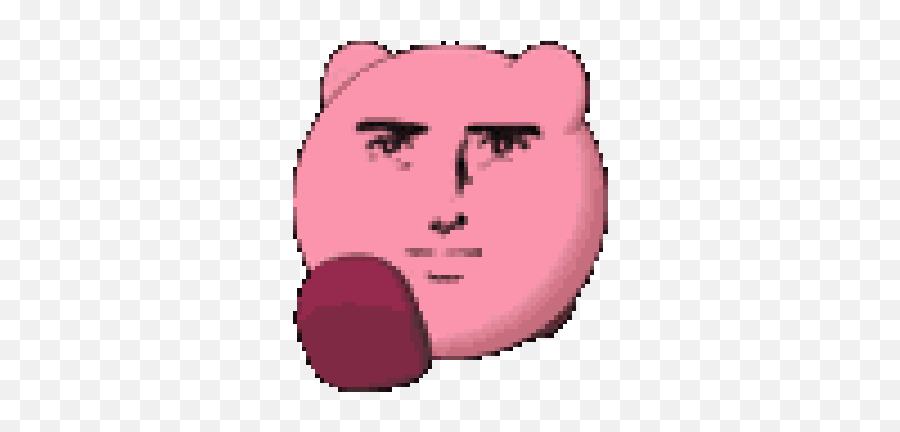 Yaranaika - Weird Kirby Emoji,Yaranaika Face Transparent