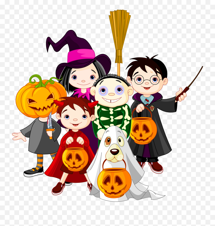 Halloween Kids Png Clip Art Image - Clipart Halloween Kids Emoji,Halloween Clipart