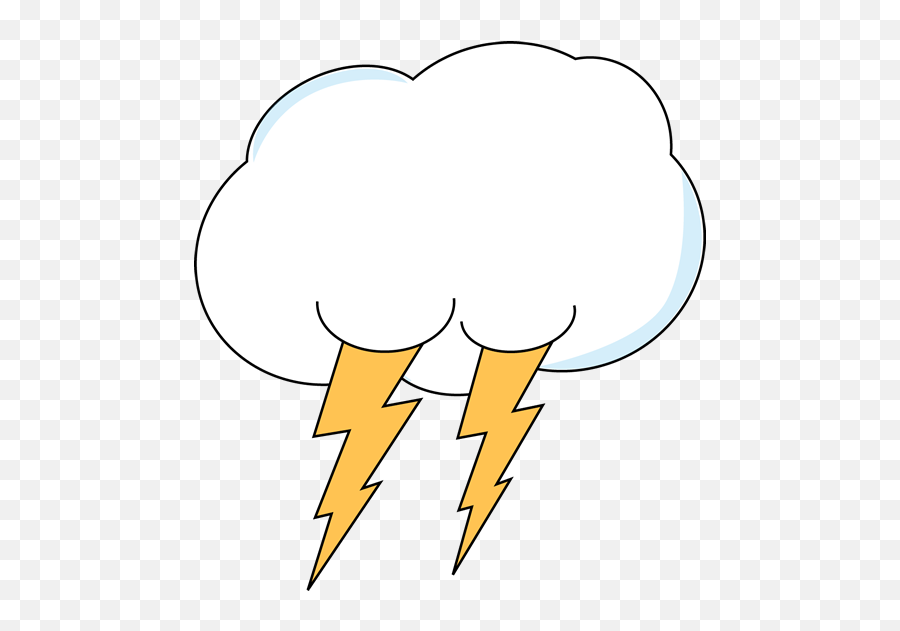 Thunder And Lightning Clipart - Clipart Best Rain And Lighting Clip Art Emoji,Lightning Clipart