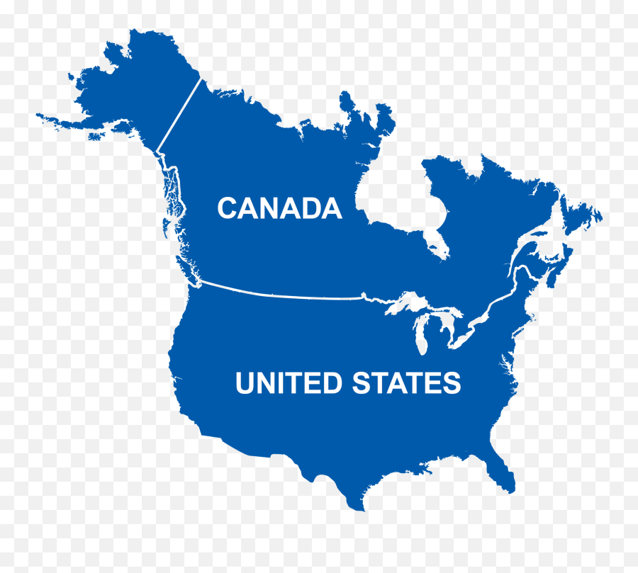 The Lateral Connection Corp - Us And Canada Map Transparent Emoji,Canada Png