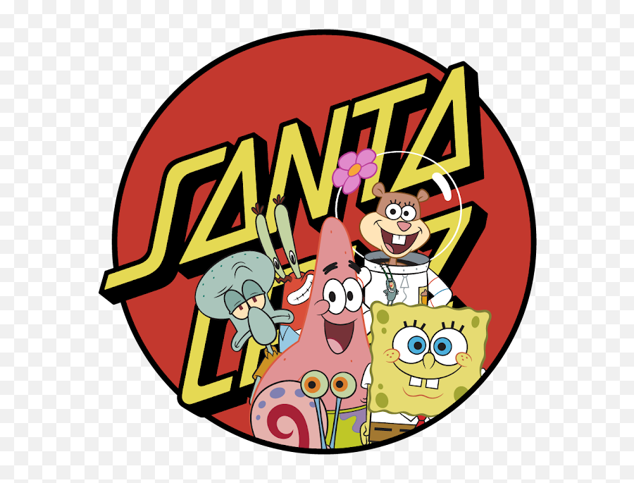 Santa Cruz Sponge Bob Emoji,Noggin And Nick Jr Logo Collection