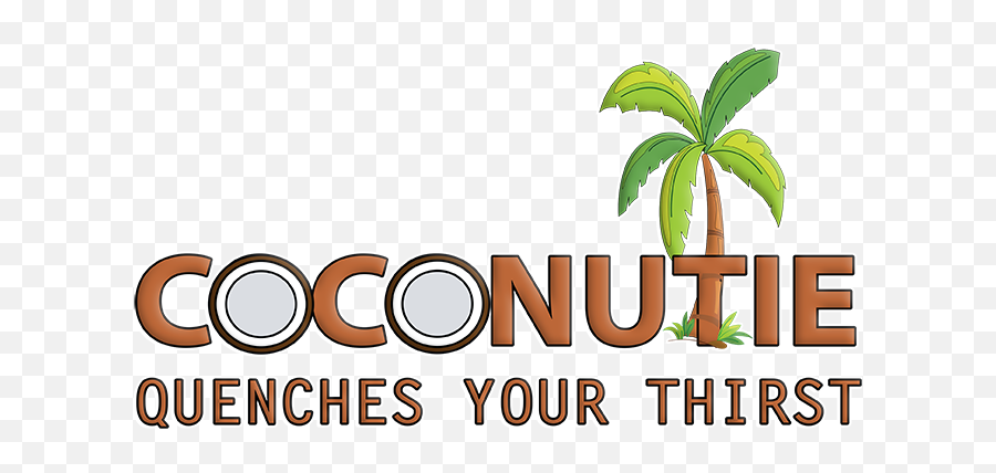 Coconutie - Vertical Emoji,Palm Tree Logo Restaurant