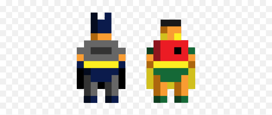Minecraft Pixel Art Building Ideas Creative Pixel Art Ideas Emoji,Batman And Robin Logo