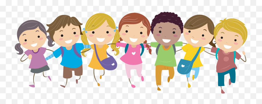 Friends Clipart Kindergarten Friends - Transparent Children Day Png Emoji,Friends Clipart