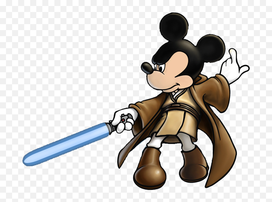 Mickey Mouse Star Wars Clipart - Clipartingcom Emoji,Star Wars Black And White Clipart