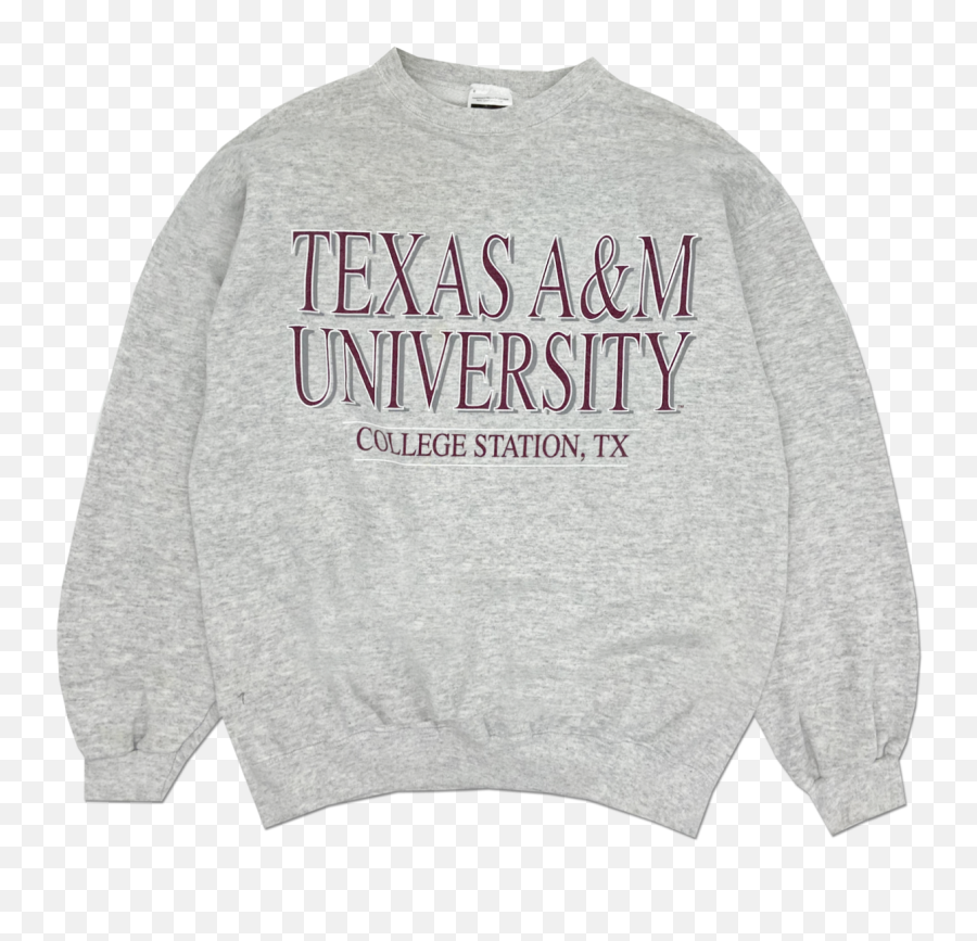 Vintage 90u0027s Texas Au0026m University Crewneck Sweatshirt Emoji,Texas A&m Logo Png