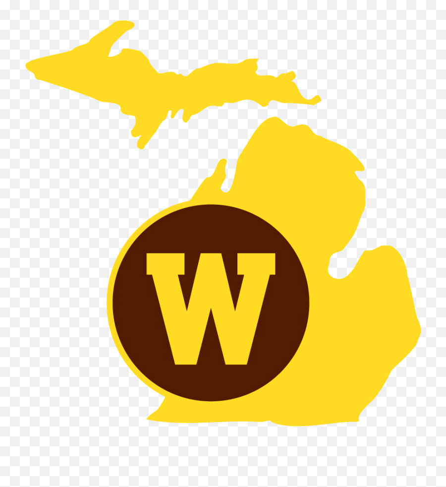 Western Michigan Broncos Secondary Logo - Ncaa Division I Emoji,M I Logo