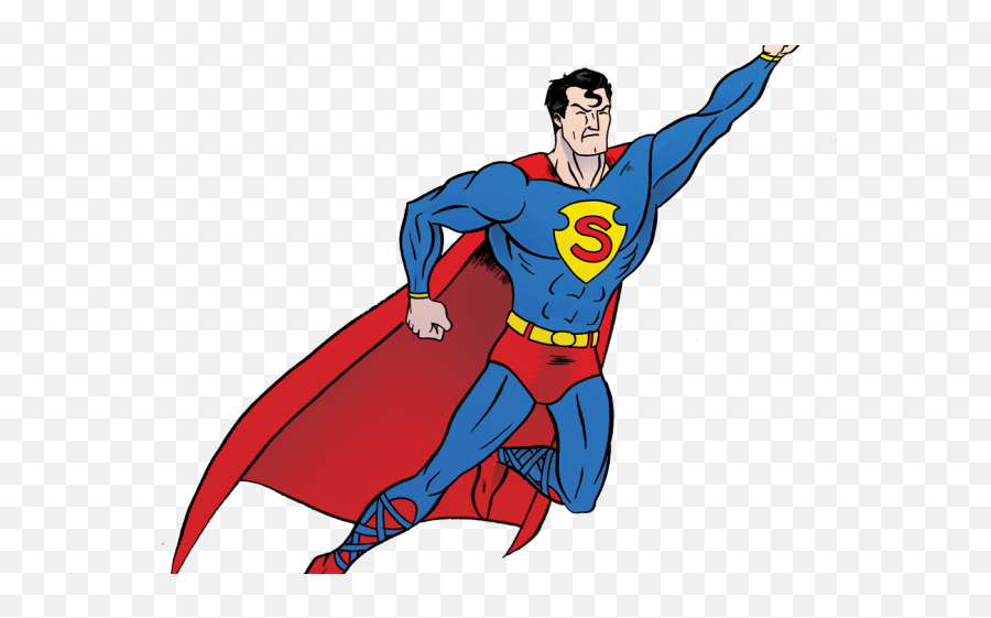 Download Superman Png - Superman In Computer Png Image With Superman Clipart Transparent Emoji,Superman Png