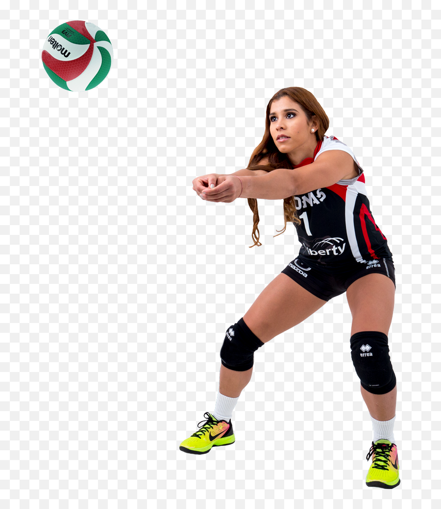 Volleyball Player Png - Jugadora De Voley Png Clipart Full Emoji,Volleyball Player Clipart