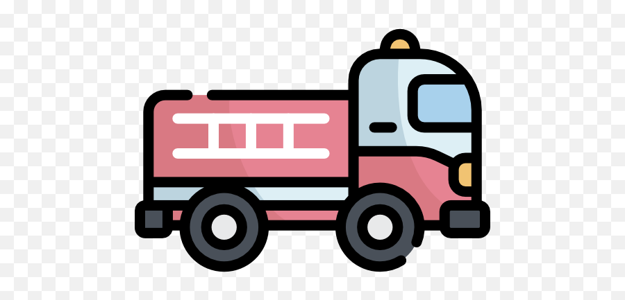 Fire Truck - Free Transport Icons Emoji,Fire Truck Ladder Clipart