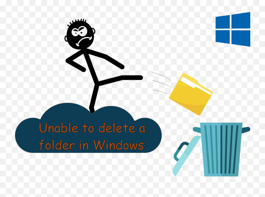 Solved Unable To Delete A Folder In Windows 10 Emoji,Transparent Folder
