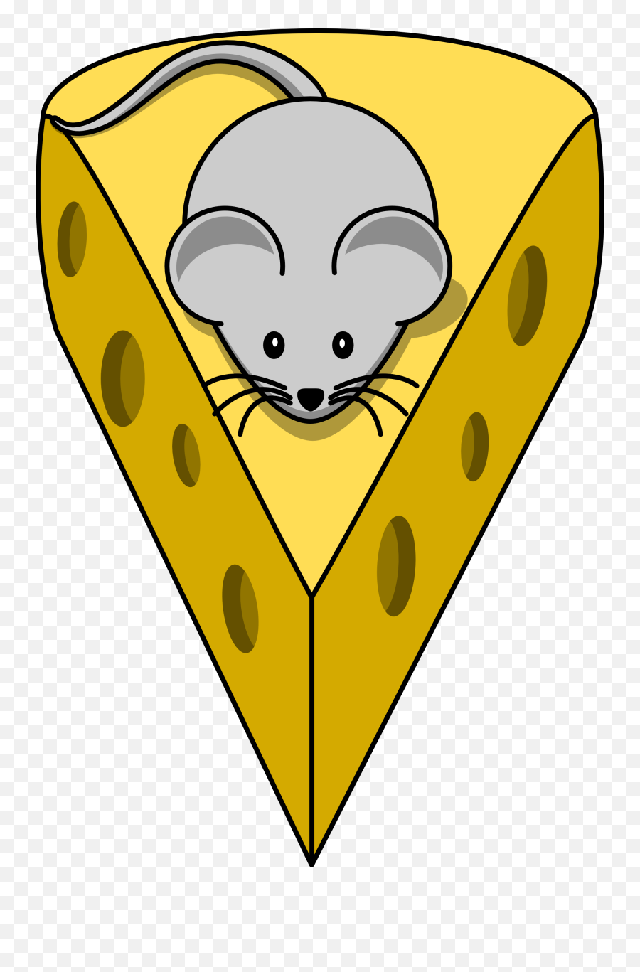 Mouse Clip Art 2 Image 11910 - Mouse On Cheese Clipart Emoji,Mouse Clipart