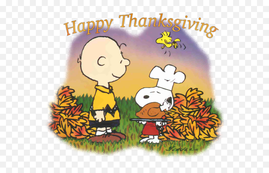 Library Of Snoopy Happy Thanksgiving Image Freeuse Png Files - Happy Thanksgiving Charlie Brown Emoji,Peanuts Clipart