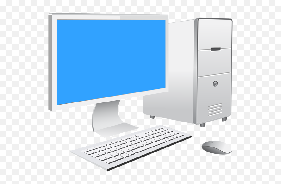 Library Of Free Computer Keyboard - Clipart Transparent Computer Png Emoji,Computer Transparent