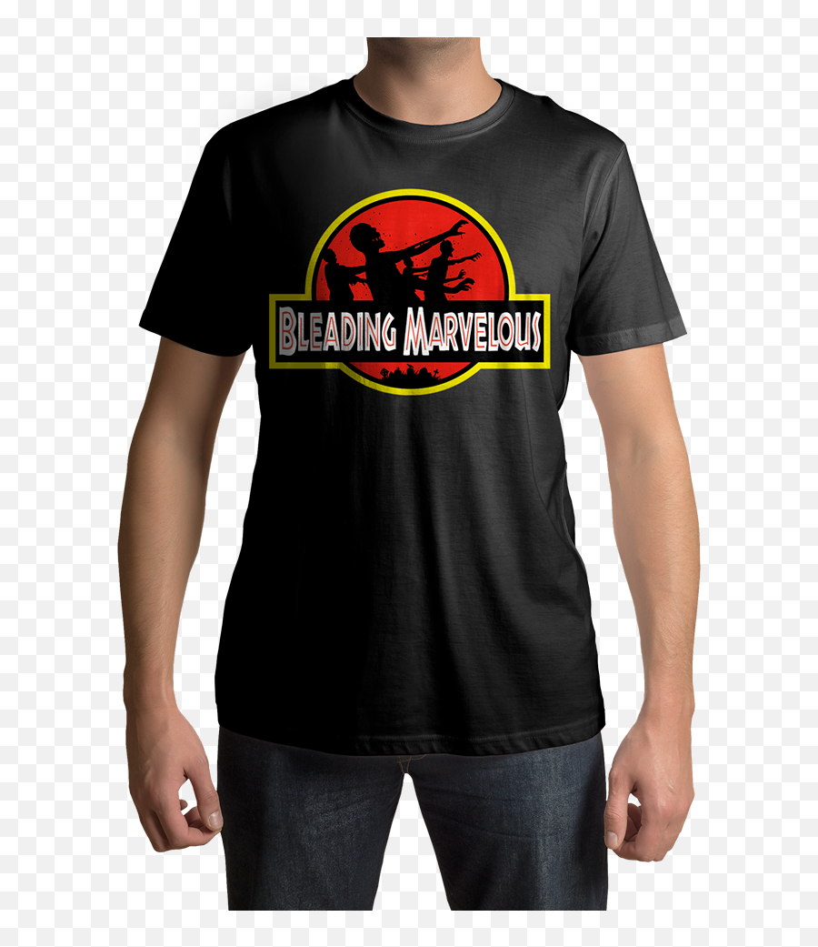 Bleading Marvelous Jurassic Park Inspired Logo T - Shirt T Shirt Relief Record Emoji,Jurrasic Park Logo