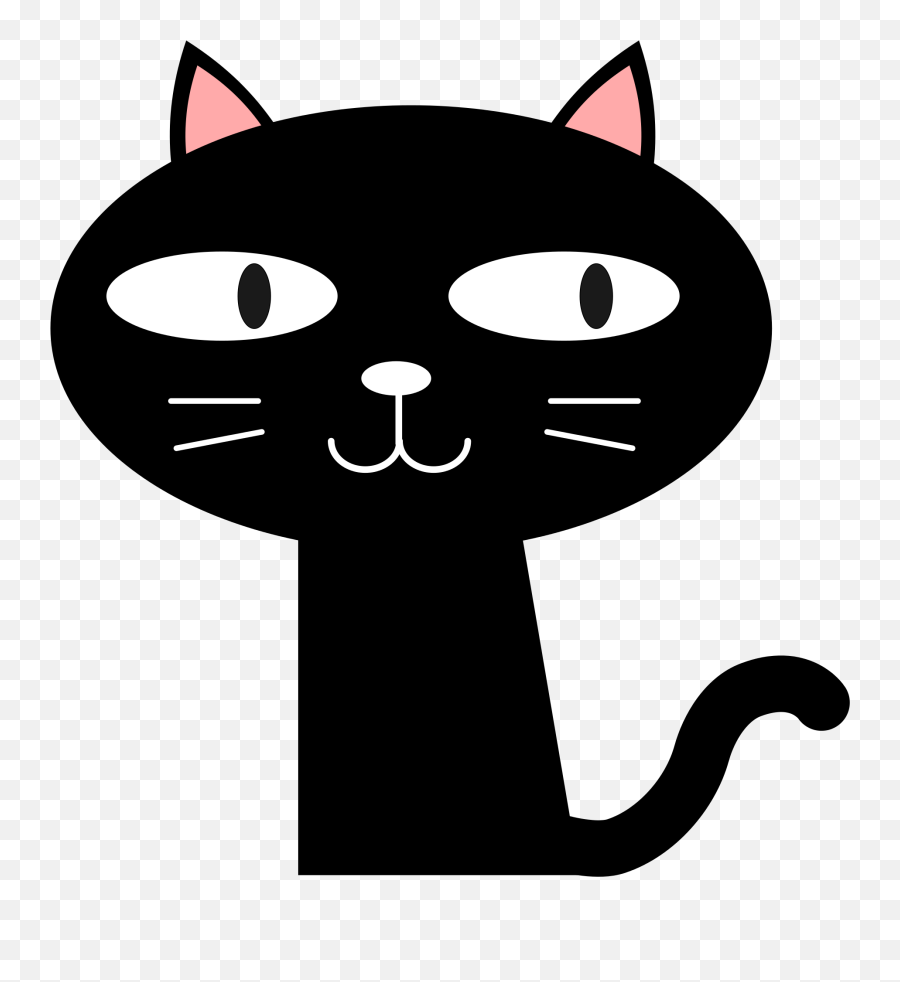 Download Black Cat Images Cat Silhouette Animals Images - Marktbrunnen Emoji,Black Cat Clipart